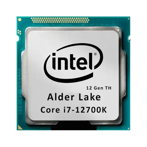 پردازنده دسکتاپ Intel Core i7 12700K برای کامپیوترهای حرفه‌ای